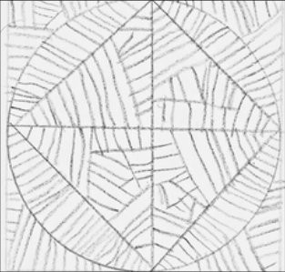 Metal inset tracing