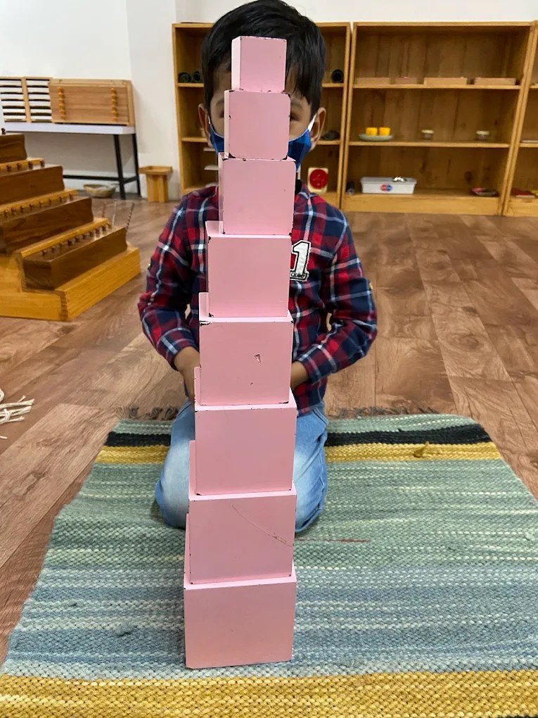 The pink tower